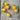 Six yellow cherry tomatoes arranged sparsely on wooden table